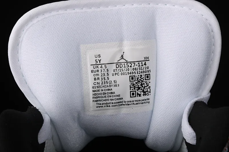 All categories Air Jordan Jordan series basketball shoes Air Jordan 1 Low Air Jordan 1 Low AJ1 Joe 1 naked eye 3D low-top basketball shoes DD1527-114